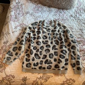 Cheeta Print Sweater